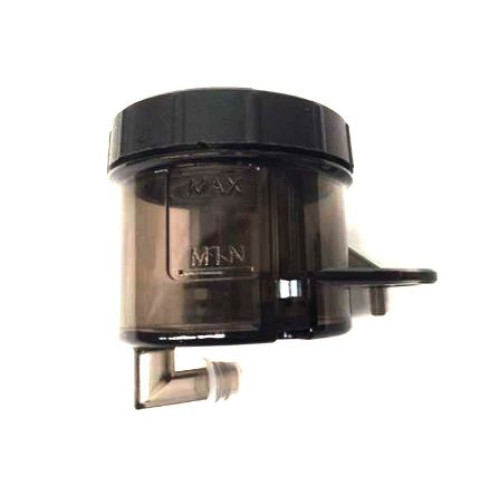 Serbatoio olio freni BREMBO S45 uscita 90° attacco foro grande fume'