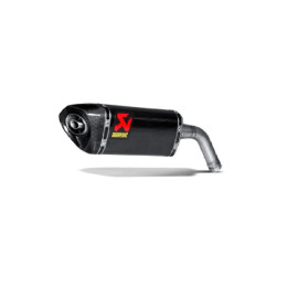 Silenziatore Omologato Slip-on (CARBONIO) AKRAPOVIC fodero in carbonio per HONDA MSX 125 GROM (2014>)