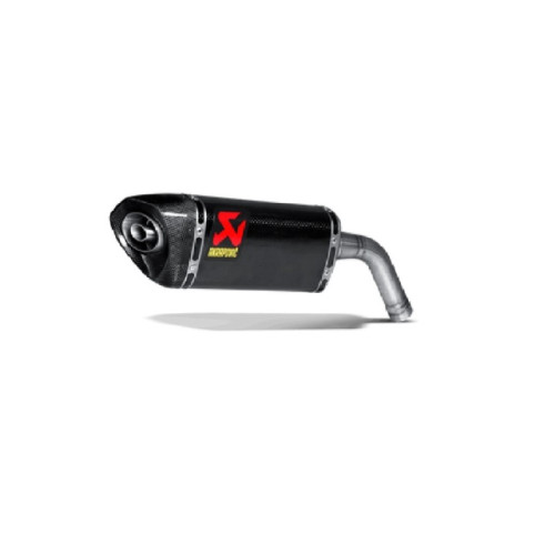 Silenziatore Omologato Slip-on (CARBONIO) AKRAPOVIC fodero in carbonio per HONDA MSX 125 GROM (2014>)