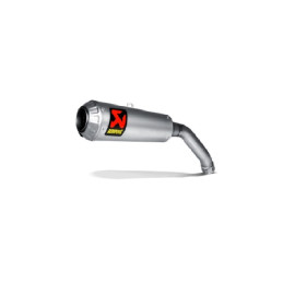 Silenziatore Omologato Slip-on (TITIANIO) AKRAPOVIC fodero in titanio per HONDA MSX 125 GROM (2014>)