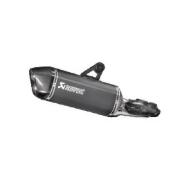 TERMINALE DI SCARICO AKRAPOVIC OMOLOGATO Slip-On Line (Titanium) per BMW R 1200 GS ADVENTURE (2017>)