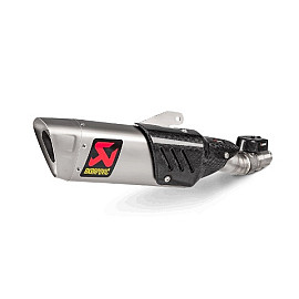 TERMINALE DI SCARICO AKRAPOVIC Slip-On Line (Titanium) OMOLOGATO per Yamaha YZF-R6 (2017>)