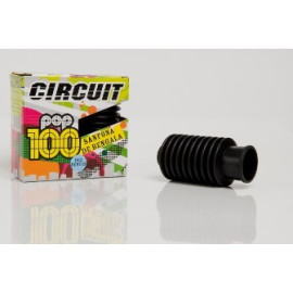 SOFFIETTI PER FORCELLE A 10 DENTI  - DIAMETRO ø 28mm - ø 39mm - ALTEZZA 134mm - NERO