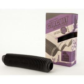 SOFFIETTI PER FORCELLE A 32 DENTI XL - DIAMETRO ø 46mm - ø 63mm - ALTEZZA 373mm - NERO