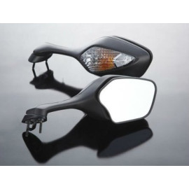 Specchietto retrovisore Far omologati Lato destro per HONDA CBR 1000 RR 2008-2012 - COLORE NERO -