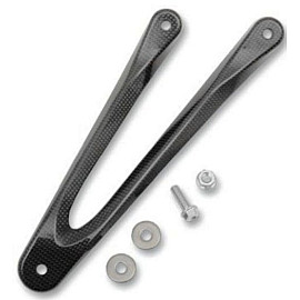 Staffa elimina pedana passeggero Optional per scarico completo AKRAPOVIC per BMW S1000 RR (2010-2014) - S1000 R (2014>)