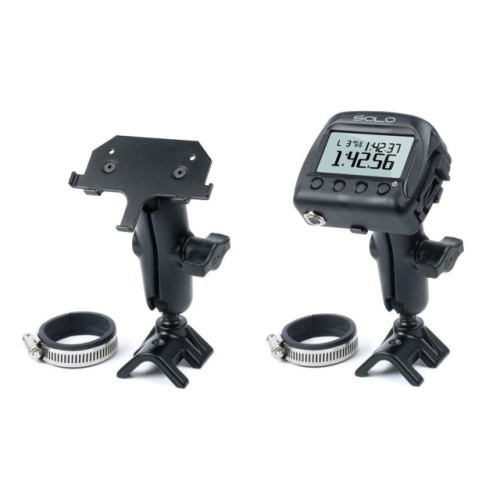 KIT STAFFA SUPORTO ROLL-BAR PER CRONOMETRO GPS AIM SOLO.