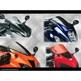 Plexiglass Cupolino Standard TRASPARENTE Powerbronze per APRILIA RS50 (96-97) / EXTREMA RS125 (93)/ 125R (94-97) / RS250R (95-97)