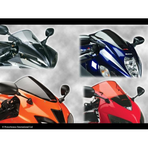 Plexiglass Cupolino Standard TRASPARENTE Powerbronze per APRILIA RS50 (96-97) / EXTREMA RS125 (93)/ 125R (94-97) / RS250R (95-97)