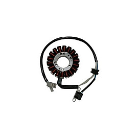 Statore trifase completo 18 poli - c/pick-up a 2 cavi - diametro est. 93 mm - int. 35 mm MOTORE YAMAHA 250 4T - per APRILIA LEONARDO 250/ST (99/01) - BENELLI VELVET 250/TOURING (99/03) - MALAGUTI MADISON S 250 (99/03) - YAMAHA MAJESTY 250 (96/98) DX (98/0