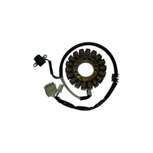 Statore trifase completo 18 poli - c/pick-up a 2 cavi - MOTORI YAMAHA 500 4T INIEZIONE - per  YAMAHA XP 500 T-MAX (04/07)