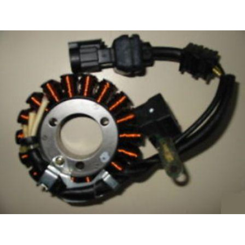 Volano completo Kokusan 350W - 18 poli trifase diametro 112,3/125 - cono 23,8 MOTORE PIAGGIO quasar 250 4T CARBURATORE per APRILIA ATLANTIC 250 (04/06) SCARABEO 250 (04/06) - DERBI GP1 250 (06/07) - GILERA OREGON 250 ATV
