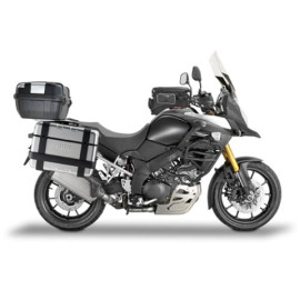 Paramotore tubolare specifico, nero per SUZUKI DL 1000 V-Strom (2014-2016) - diametro del tubolare 25 mm