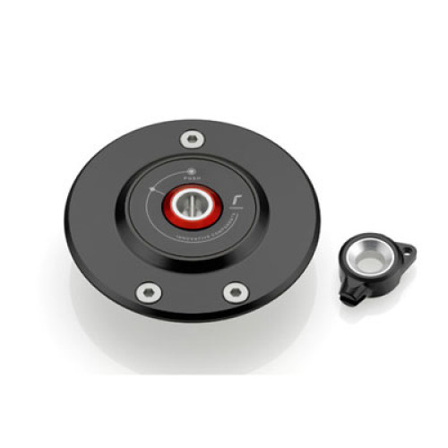 Tappo Serbatoio Benzina in lega d'Alluminio Sgancio Rapido RIZOMA per BMW F800R (2009>) - S1000RR (2010>) - R1200GS (2010-2012)