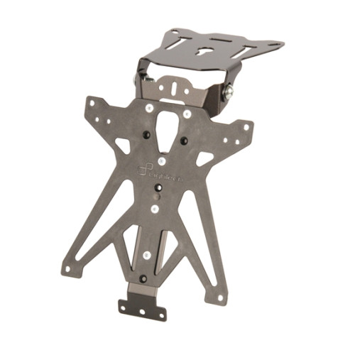 PORTA TARGA UNIVERSALE LIGHTECH CON KIT DI APPLICAZIONE