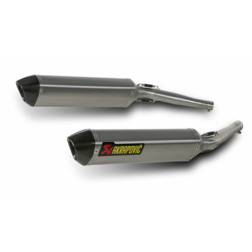 Doppio Terminale di scarico Akrapovic SPLIT-ON Esagonale full Carbonio NON Omologato YAMAHA TDM 900 (2002/2013)
