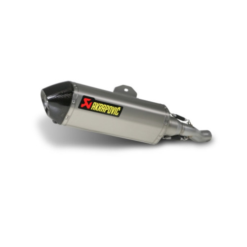 Terminale di scarico Akrapovic Linea Slip on (TITANIO) per HONDA CBR 250 R (11/13)