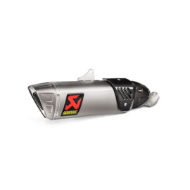 TERMINALE DI SCARICO SILENZIATORE OMOLOGATO AKRAPOVIC Slip-On Line (Titanium) per Honda CBR 1000 RR (2017>)