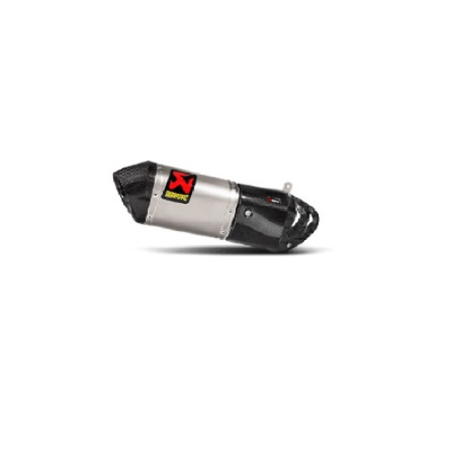 Terminale di scarico AKRAPOVIC Linea Slip-on (Titanio) OMOLOGATO per DUCATI Multistrada 1200 1200S (2015-2017)