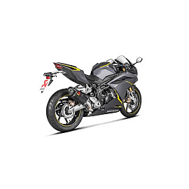 Terminali di Scarico Akrapovic Linea Slip-on (Carbonio) Non Omologato per Honda CBR 250 RR (2017)