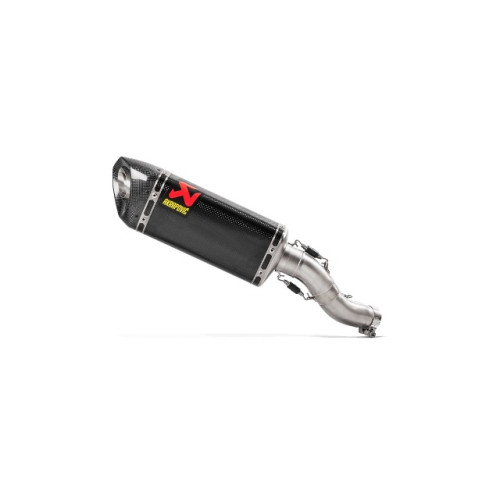 Terminali di Scarico Akrapovic Linea Slip-on (Carbonio) Non Omologato per Honda CBR 250 RR (2017)