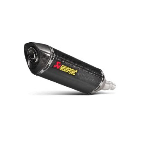 Terminale di scarico AKRAPOVIC Slip-on (CARBONIO) OMOLOGATO per YAMAHA MT 03 (2016)