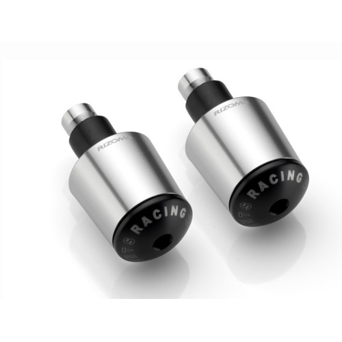 TERMINALI PER MANUBRI IN ALLUMINIO OEM - RIZOMA - per BMW K 1300 R (2009>) - KAWASAKI Z 1000 SX (2010>) - Z 1000 (2003>) - Z 750 R (2010) - Z 750S (2002-2003) - Z 750 (2003>) - Z 300 (2015>)