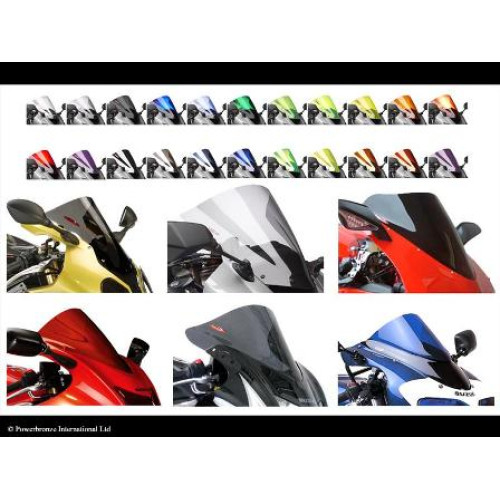 CUPOLINO PLEXIGLASS AIRFLOW per YAMAHA YZF R6 (2017>) - doppia bombatura -