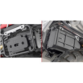 Kit di attacco specifico per il fissaggio dell’S250 Tool Box sul portavaligie laterale PL5127CAM per BMW F 750 GS - F 850 GS (2018-2019)