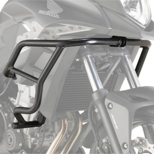 Paramotore tubolare specifico nero GIVI diametro del tubolare 25 mm per HONDA CB 500 X (2013-2016)