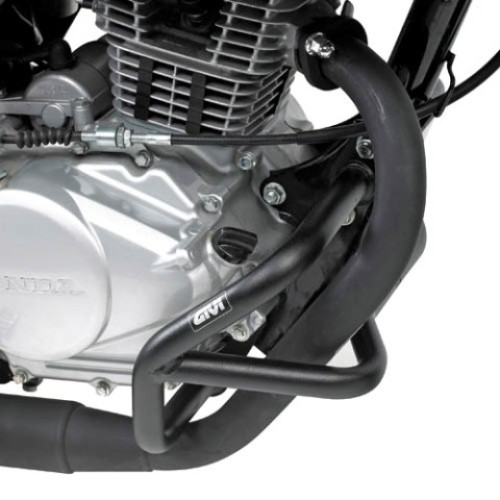 Paramotore tubolare specifico nero GIVI diametro del tubolare 25 mm per HONDA CB 125 F (2015-2016) - CBF 125 (2009-2014)
