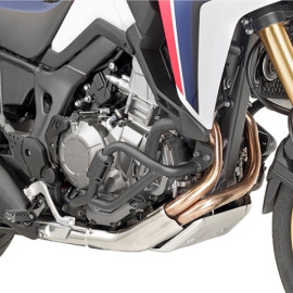 Paramotore tubolare specifico nero GIVI  per HONDA CRF 1000 L Africa Twin (2016) - diametro del tubolare 25 mm