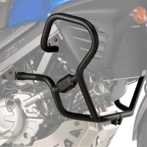Paramotore tubolare specifico, nero per SUZUKI DL 650 V-Strom L2-L3-L4-L5 (2011-2016) - diametro del tubolare 25 mm