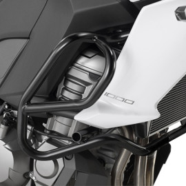 Paramotore tubolare specifico nero GIVI per KAWASAKI Versys 1000 (2015-2016) - diametro del tubolare 25 mm