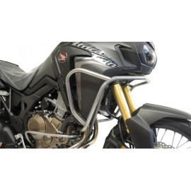 Paramotore tubolare specifico, in acciaio Inox GIVI diametro del tubolare 25 mm per HONDA CRF1000L Africa Twin (2016) - Protegge la zona alta ai lati del radiatore / Si monta solo in abbinamento al TN1144, al TN1144OX, al TN1151 o al TN1151OX