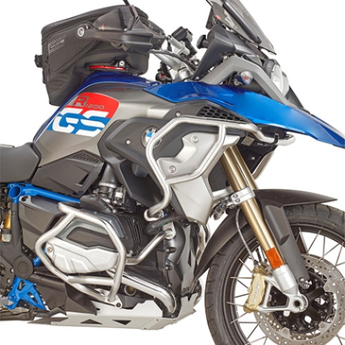 Paramotore tubolare specifico in acciaio Inox diametro ø 25 mm per BMW R 1250 GS (2019>)