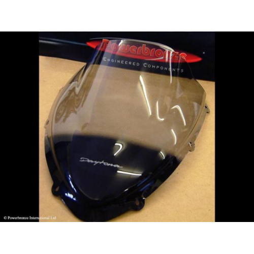 Vetri Airflow (Double Bubble) TRASPARENTE POWERBRONZE per TRIUMPH T955I DAYTONA 04-05