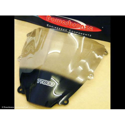 Vetri Airflow (Double Bubble) TRASPARENTE POWERBRONZE per TRIUMPH TT600 00-03