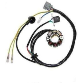Statore 6 bobine, connettore 6 fili, connettore 1 filo, 2 faston, 1 filo ELECTROSPORT per KAWASAKI KX 250F (2005-2008) / SUZUKI RM-Z 250 (2005-2006)