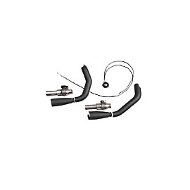 VALVOLA OPTIONAL (BLACK) AKRAPOVIC PER HARLEY DAVIDSON SPORTSTER MODELLI 2014 XL1200T / XL1200V / XL1200X / XL1200C / XL883L / XL883N / XL8883R