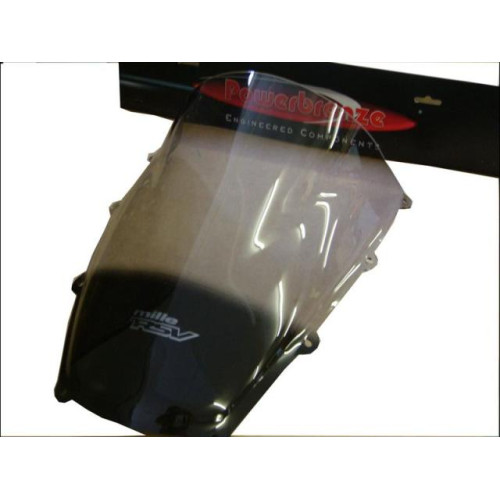 Vetri Airflow (Double Bubble) TRASPARENTE POWERBRONZE per APRILIA RSV MILLE 01-03
