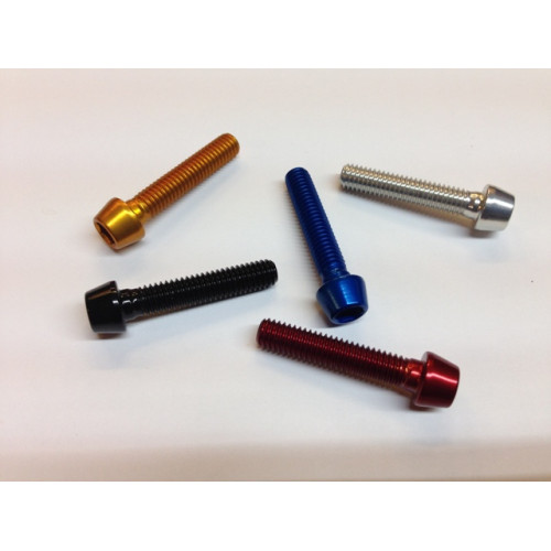 VITE CON TESTA CONICA in ERGAL M5 LUNGHEZZA 20mm