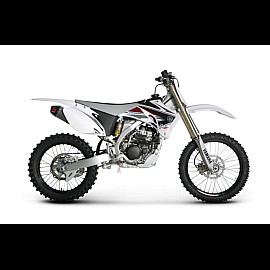 Scarico Completo Akrapovic RACING con Terminale Esagonale full Titanio e DB-Killer NON Omologato YAMAHA YZ 250 F  (2009)