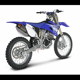 Scarico Completo Akrapovic EVOLUTION con Terminale Esagonale full Titanio fondello in titanio e DB-Killer NON Omologato YAMAHA YZ 450 F (2009)