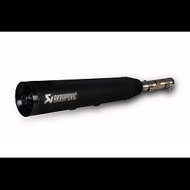 Terminale Akrapovic Linea Slip on (BLACK) inox nero per YAMAHA XV950 / XV950R (2013-2015)
