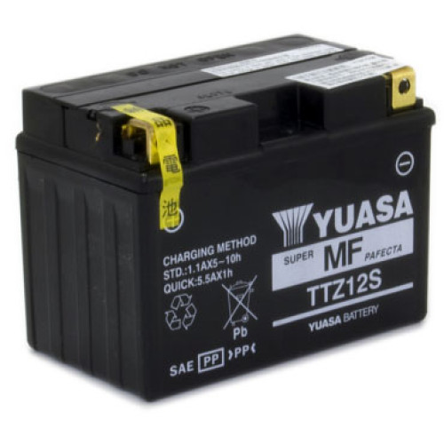 Batteria Yuasa TTZ 12S Ah 11  DIMENSIONI 150 x 87 x 110