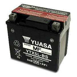 Batteria Yuasa YTX5L-B Ah 5 DIMENSIONI 121x61x131